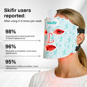SKIFIR mask with mini remote control for easy settings adjustment.