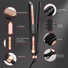 Skimi Airflow Styler with cool airflow vents for quick, balanced styling