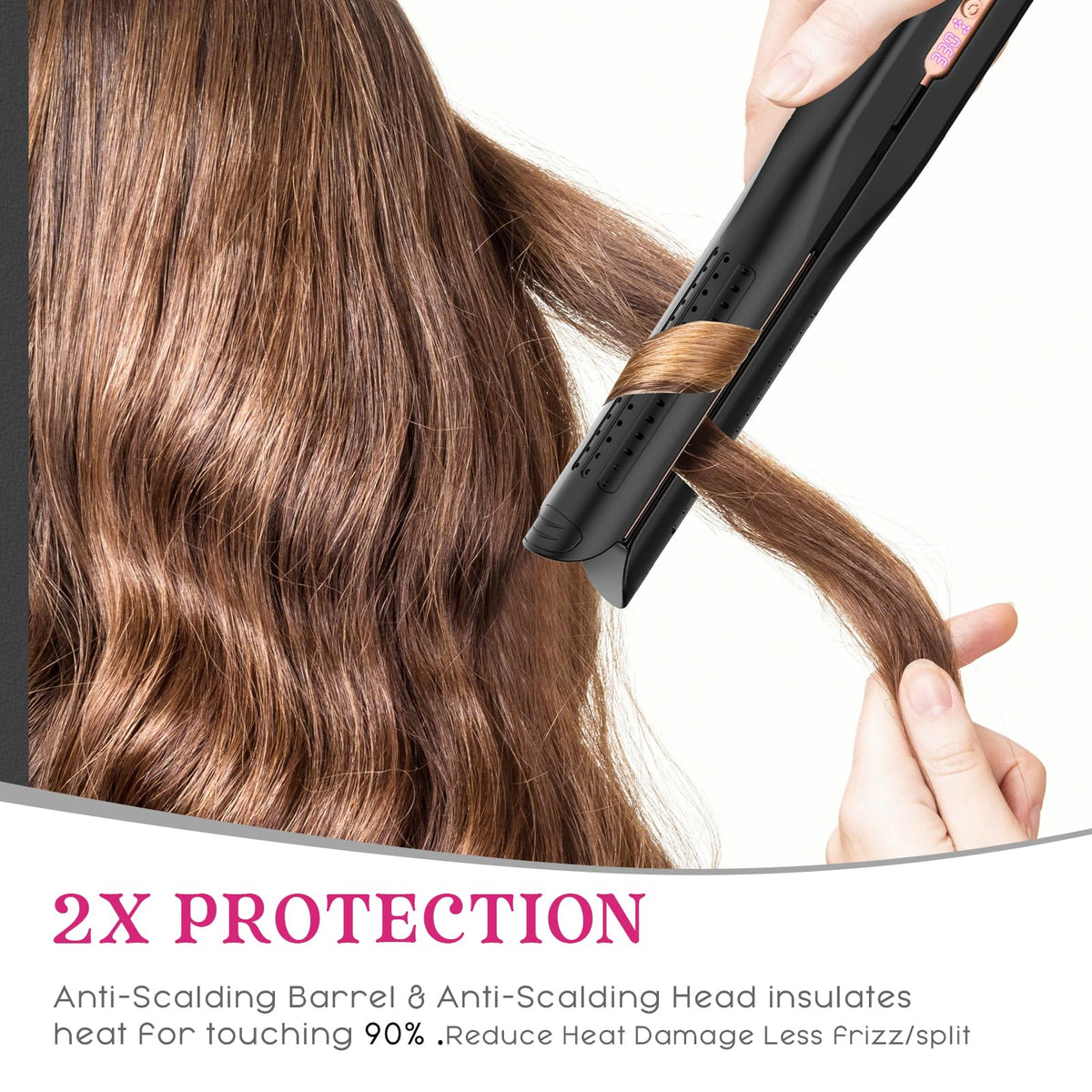 Skimi Airflow Styler ergonomic handle for comfortable, precise styling
