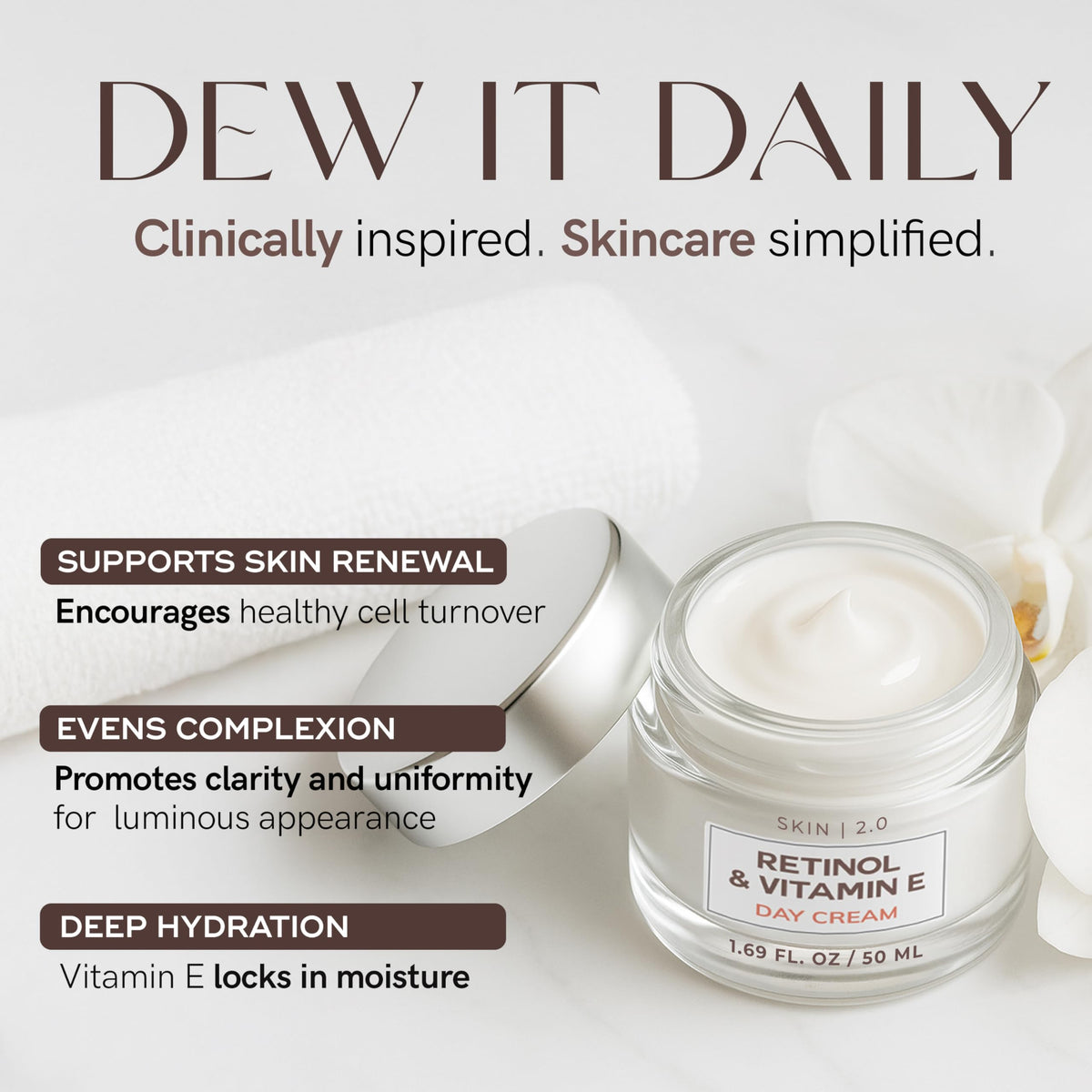 Vitamin E nourishment close-up highlighting skin-softening benefits.