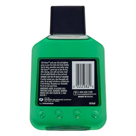 Close-up of cap on Skin Bracer bottle highlighting easy splash