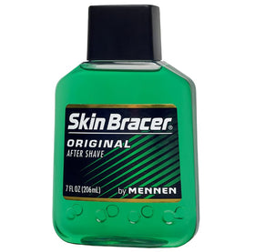 Skin Bracer Original 5-pack box shows a classic grooming splash