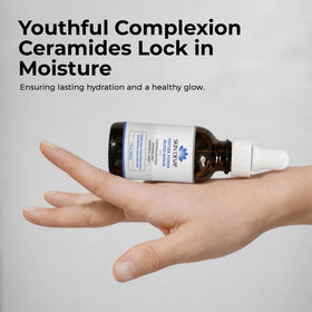 Skin Deva fragrance-free serum packaging emphasizes suitability for sensitive or reactive skin.