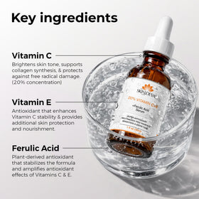 Skin Deva serum in fridge storage image for freshness preservation.