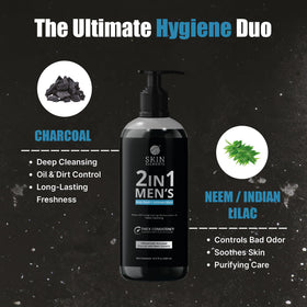 Skin Elements pump dispenser bottle for easy, mess-free application.