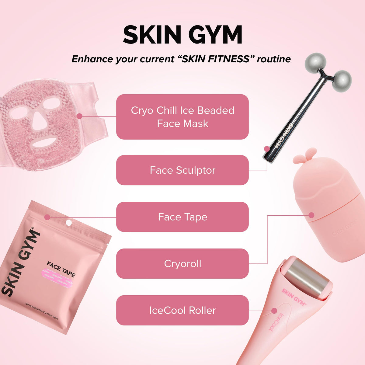 SKIN GYM hydration-boosting mask supports moisturizer lock-in after application