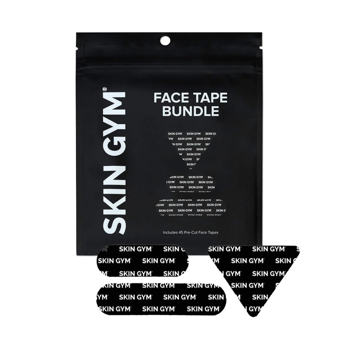 Skin Gym forehead strips example for lifting and smoothing overnight