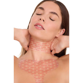 Silicone patch providing moisture retention for smoother skin