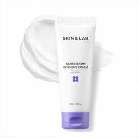 SKIN&LAB Barrierderm Intensive Cream jar front, fragrance-free daily moisturizer.