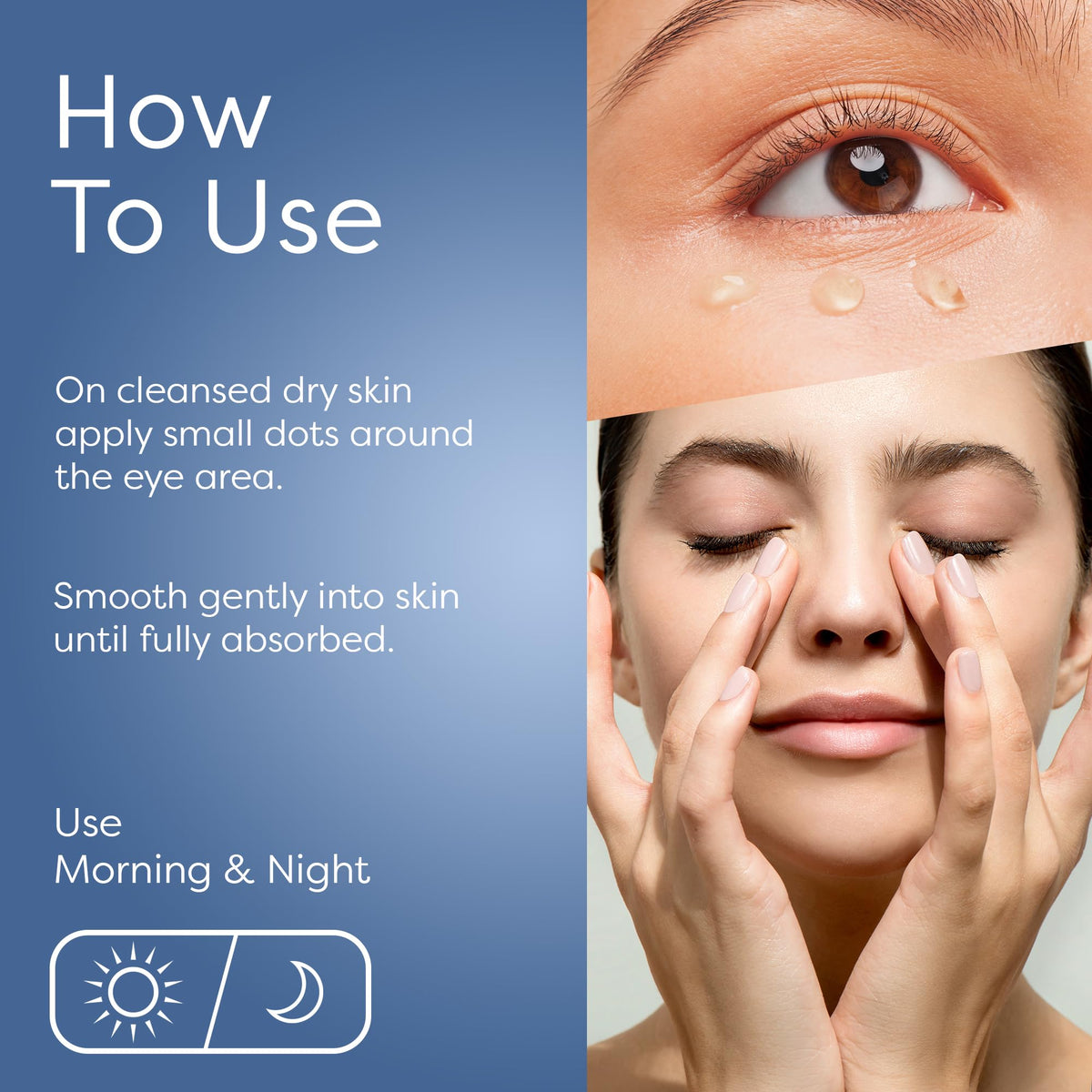 SKIN LAB Lift & Firm Eye Gel dark-circle brightening helps a more awake look.