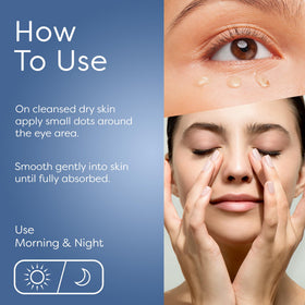 SKIN LAB Lift & Firm Eye Gel dark-circle brightening helps a more awake look.