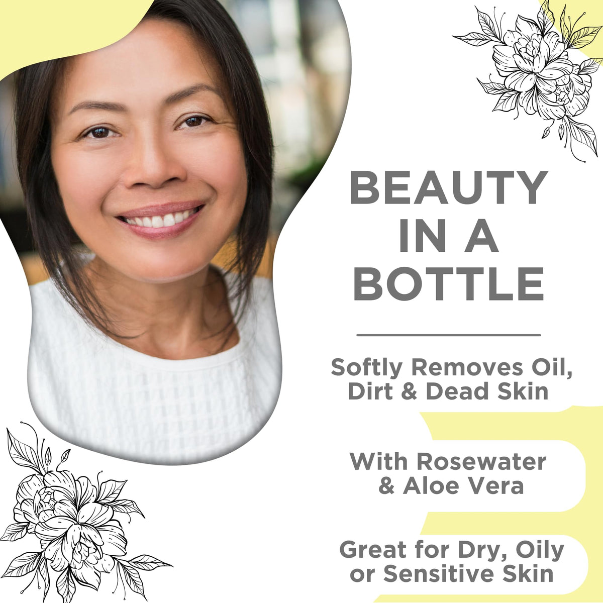 Skin Nation Chamomile soothing-toner pack highlights calming daily use and gentle relief.