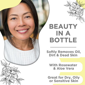 Skin Nation Chamomile soothing-toner pack highlights calming daily use and gentle relief.