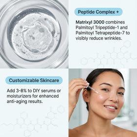 Skin Perfection Matrixyl 3000 serum concept image conveys anti-aging skincare potential