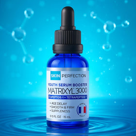Skin Perfection Matrixyl 3000 serum mixed with hyaluronic acid for hydration boost