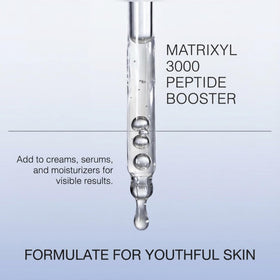 Skin Perfection Matrixyl 3000 serum texture swirl shows light, fast-absorbing consistency