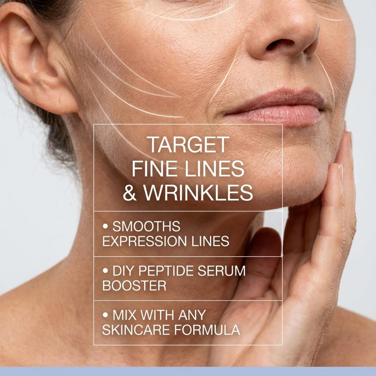 Skin Perfection Snap 8 serum dropper shows precise dosing for controlled DIY mixes.