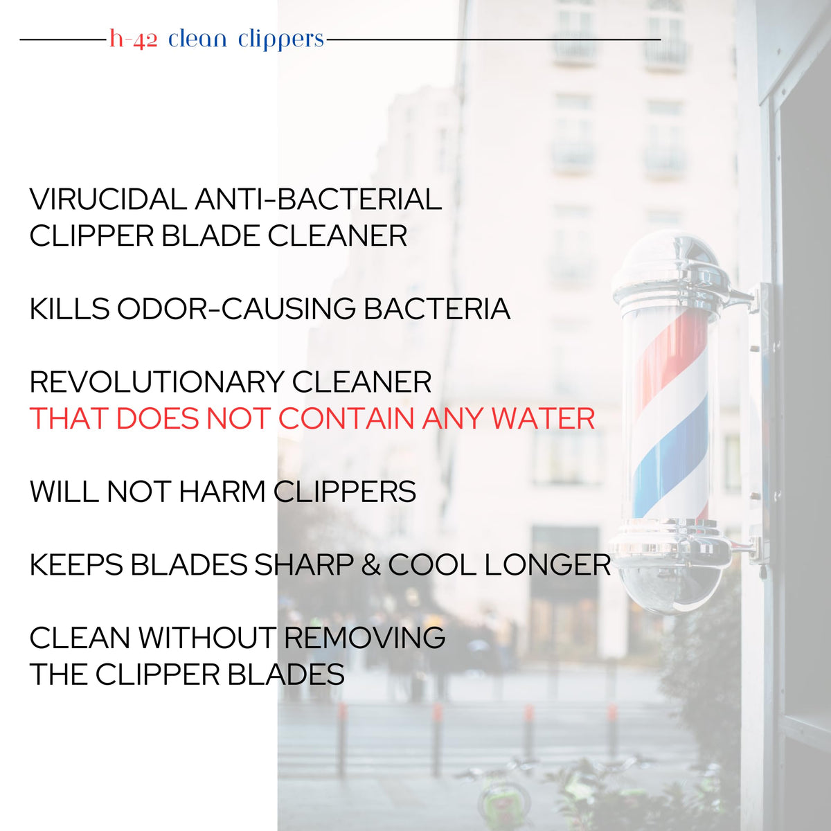 Close-up of H-42 applicator tip enabling precise cleaning