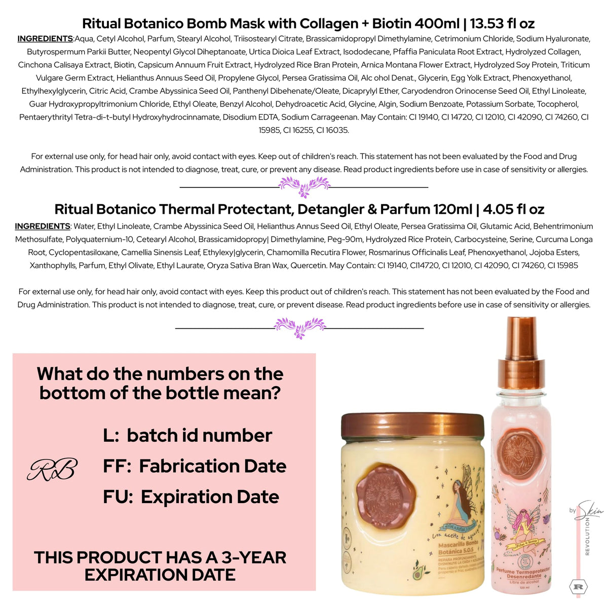 Skin Revolution Ritual Botánico Keratin packaging showcases vegan system for salon-grade styling at home