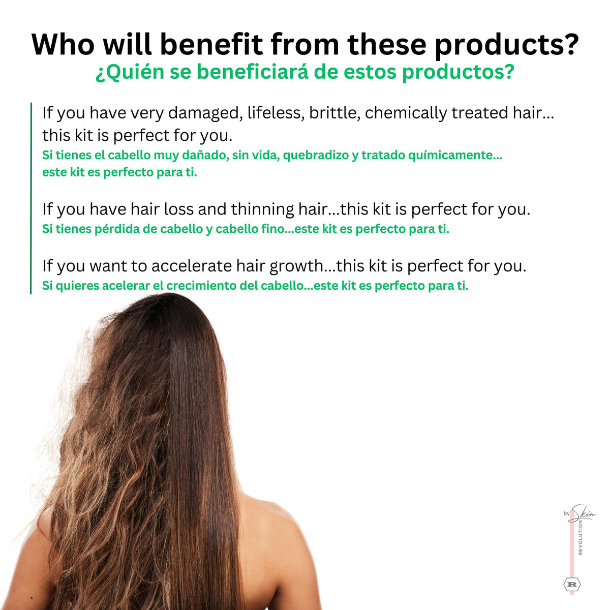 Skin Revolution Termoprotector demonstrates heat shielding during smoothing