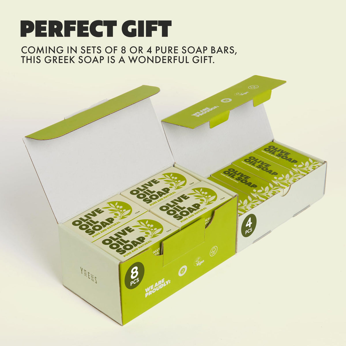 Skin Said Yes olive oil bar soap antioxidant-rich base nourishes skin.