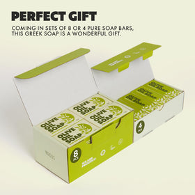 Skin Said Yes olive oil bar soap antioxidant-rich base nourishes skin.
