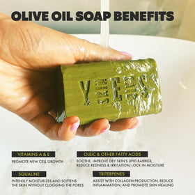 Skin Said Yes olive oil bar soap Greek-made quality for gentle skin care.