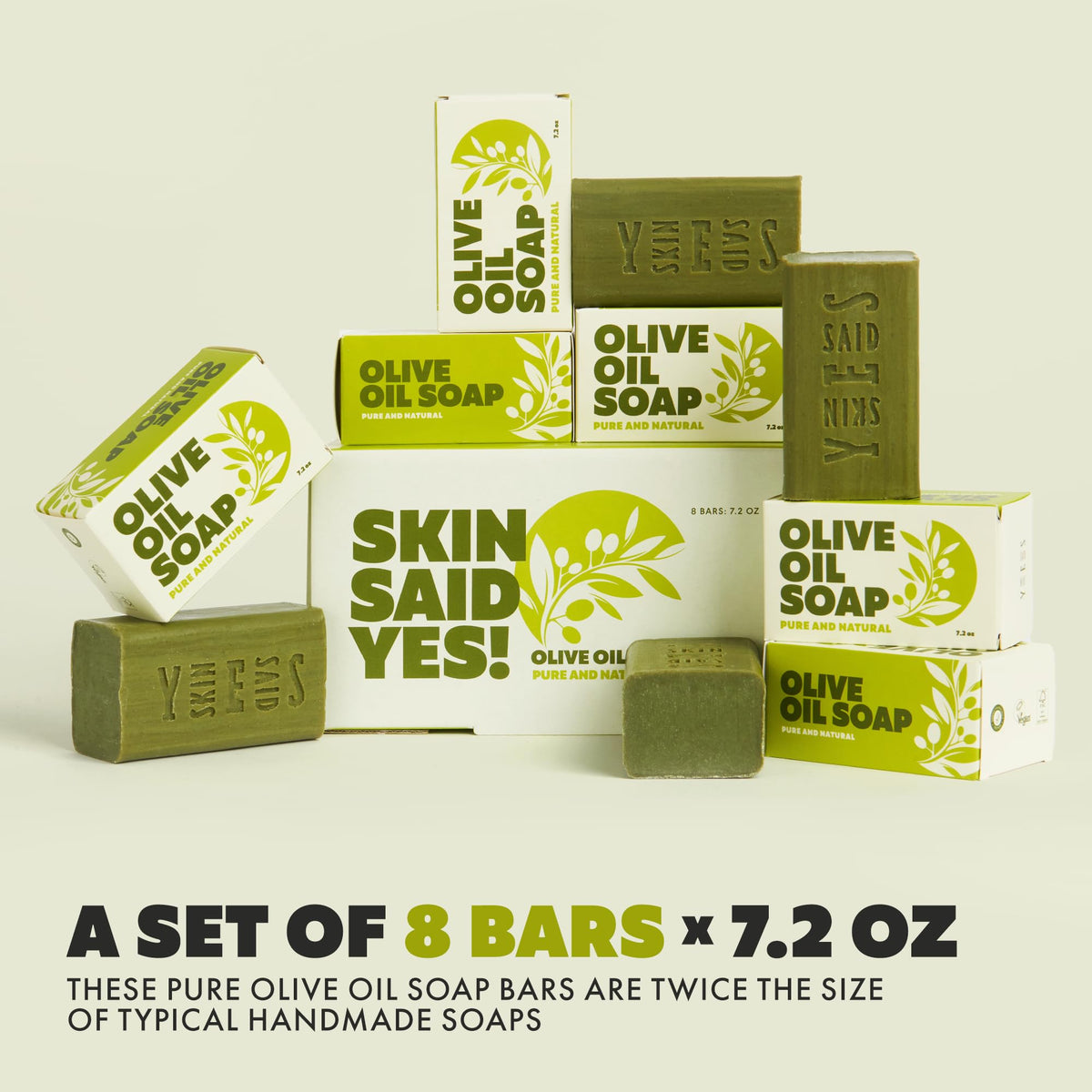 Skin Said Yes olive oil bar soap simple four-ingredient formula.