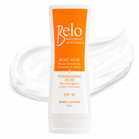 Skin Science Belo Intensive Bottle Front reveals deep hydration focus for dry skin
