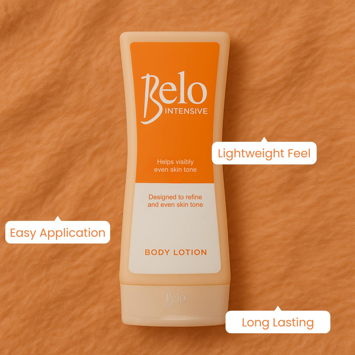 Belo Intensive Lotion pump dispense for simple daily use