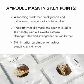 SKIN1004 Ampoule-soaked sheet mask demonstrates high absorption and hydration.