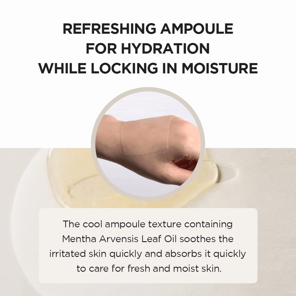 SKIN1004 Centella Asiatica cooling effect on sensitive skin.