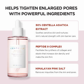 Clay Stick Mask removing sebum from pores with gentle action by SKIN1004.