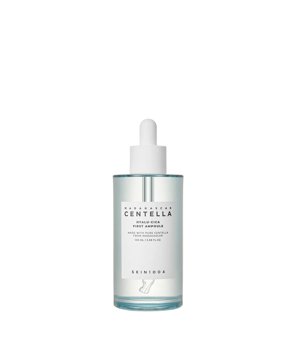 SKIN1004 Hyalu-CICA First Ampoule bottle pour for quick hydration