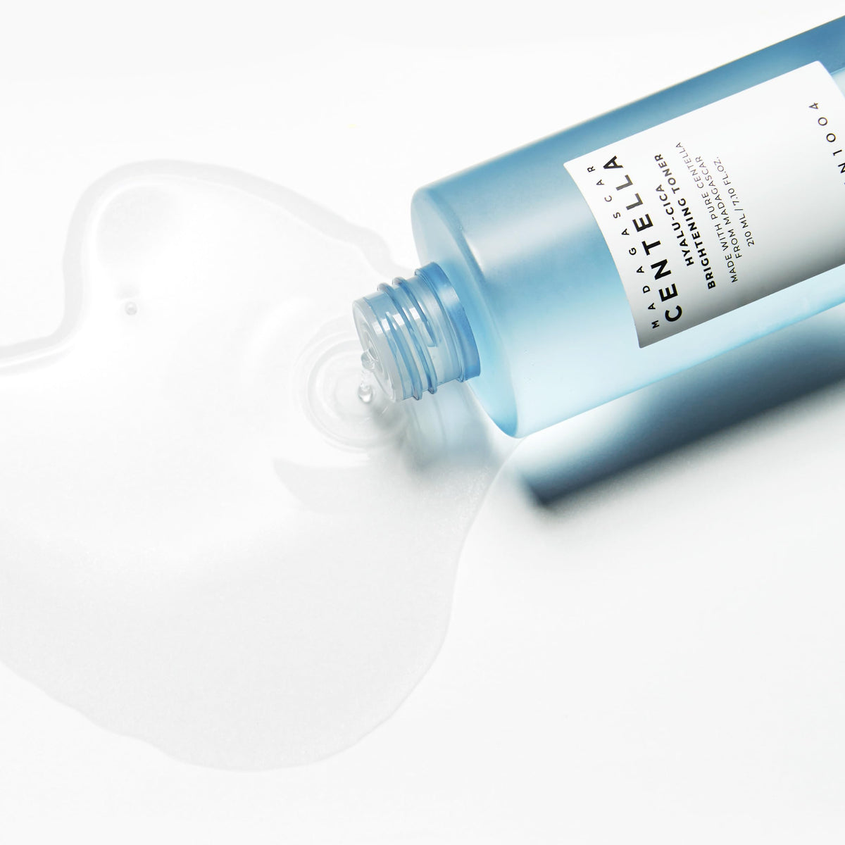 SKIN1004 Hyalu-Cica Toner featuring Madagascar Centella water to soothe skin.