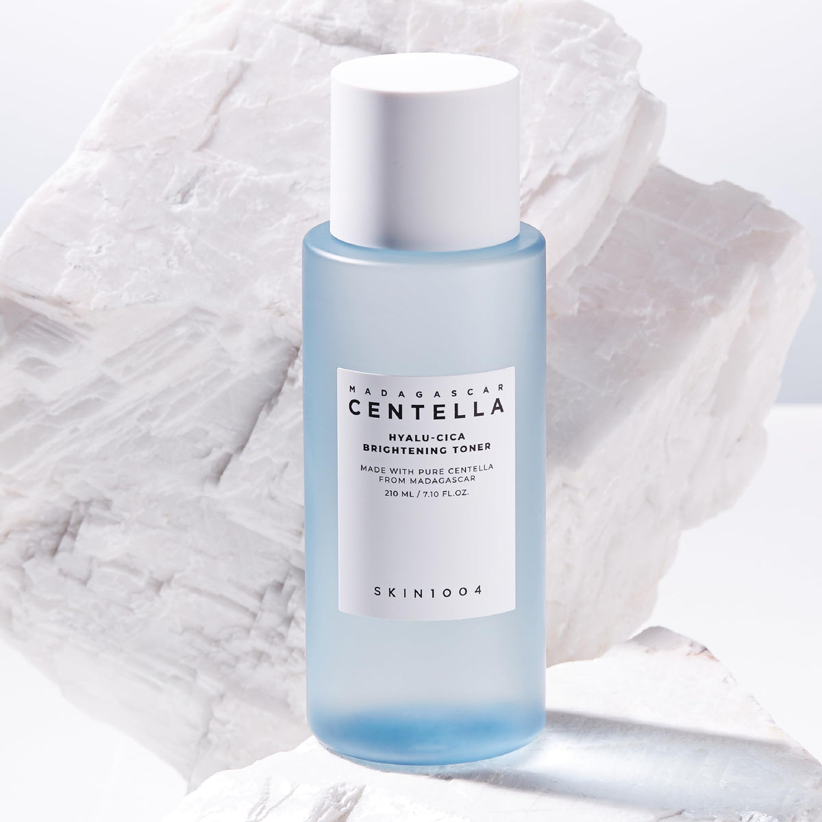 SKIN1004 Toner packaging highlighting cruelty-free daily use.