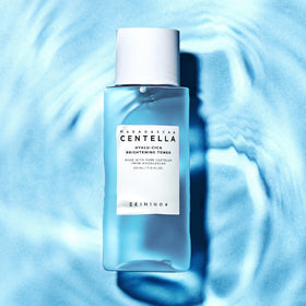 SKIN1004 Hyalu-Cica Toner promotes refreshed skin texture after use.