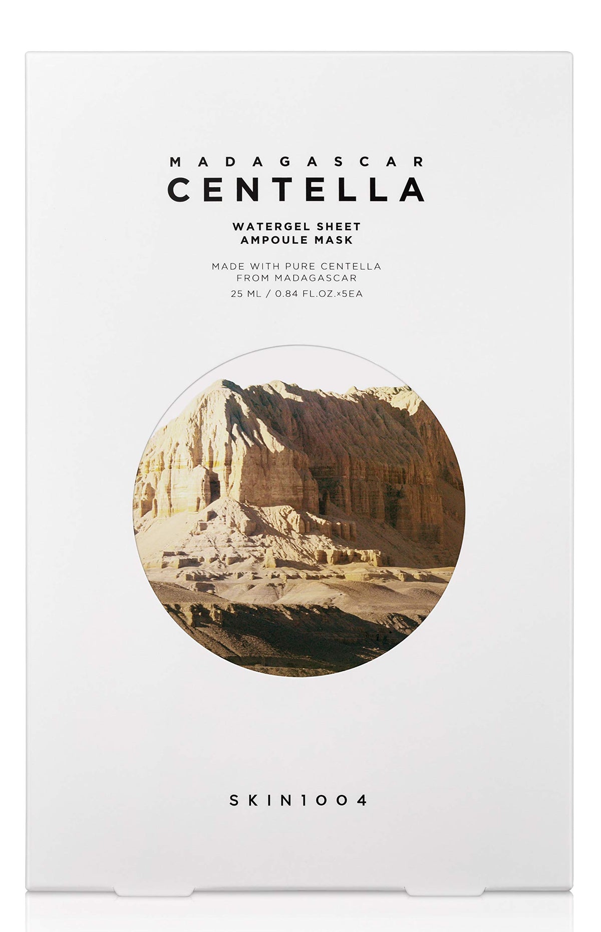 SKIN1004 Madagascar Centella Watergel Mask box, ready for a soothing skincare routine.