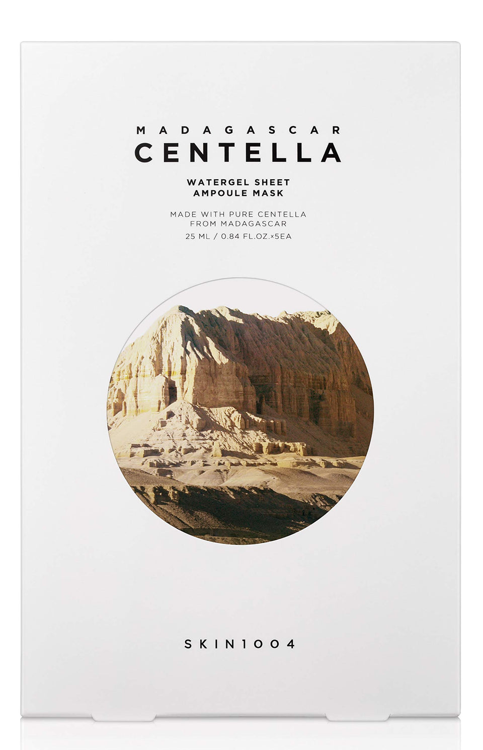 SKIN1004 Madagascar Centella Watergel Mask box, ready for a soothing skincare routine.