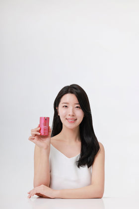 Skin79 Beblesh Balm Pink BB cream swatch on hand demonstrates blendable color.