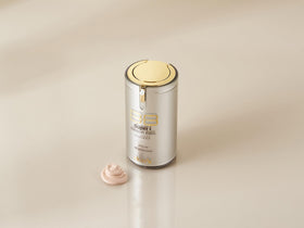 Packaging closeup of SKIN79 Gold BB Super Plus Beblesh Balm