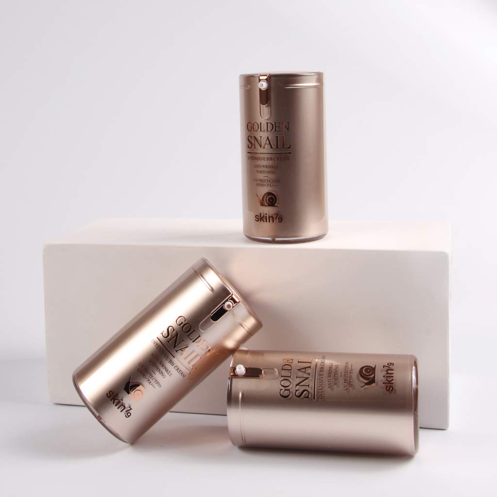 SKIN79 Golden Snail Intensive BB Cream jar close-up highlighting rich texture