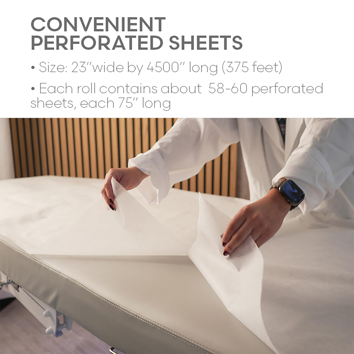 SKINACT thick durable disposable table cover supports hygienic workflows