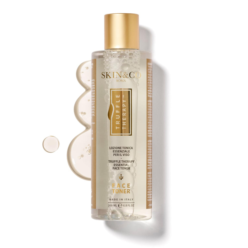 SKIN&CO Roma Truffle Therapy toner bottle for pore-minimizing cleansing