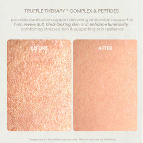 Fresh, balanced skin after using SKIN&CO Roma Truffle Therapy toner