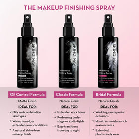 Skindinavia all-day wear setting spray application for natural finish.