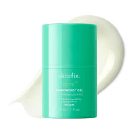 Skinfix Adapinoid Gel bottle, fragrance-free retinoid serum for acne-prone skin.