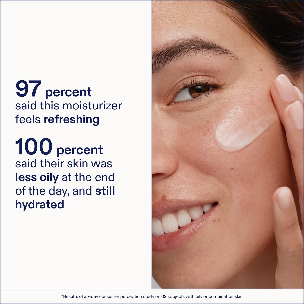 Application demo of Skinfix Barrier Balancing Water Cream Mini on skin