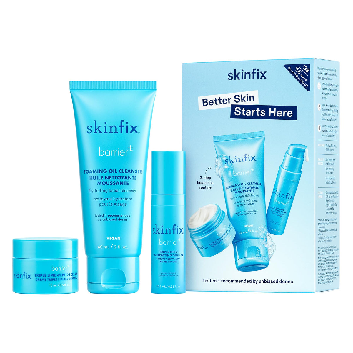 Skinfix Barrier+ Kit cream close-up highlighting rich hydration