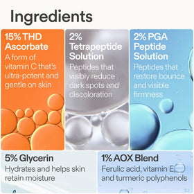 Skinfix Brighten and Firm label shows fragrance-free formula for sensitive skin.